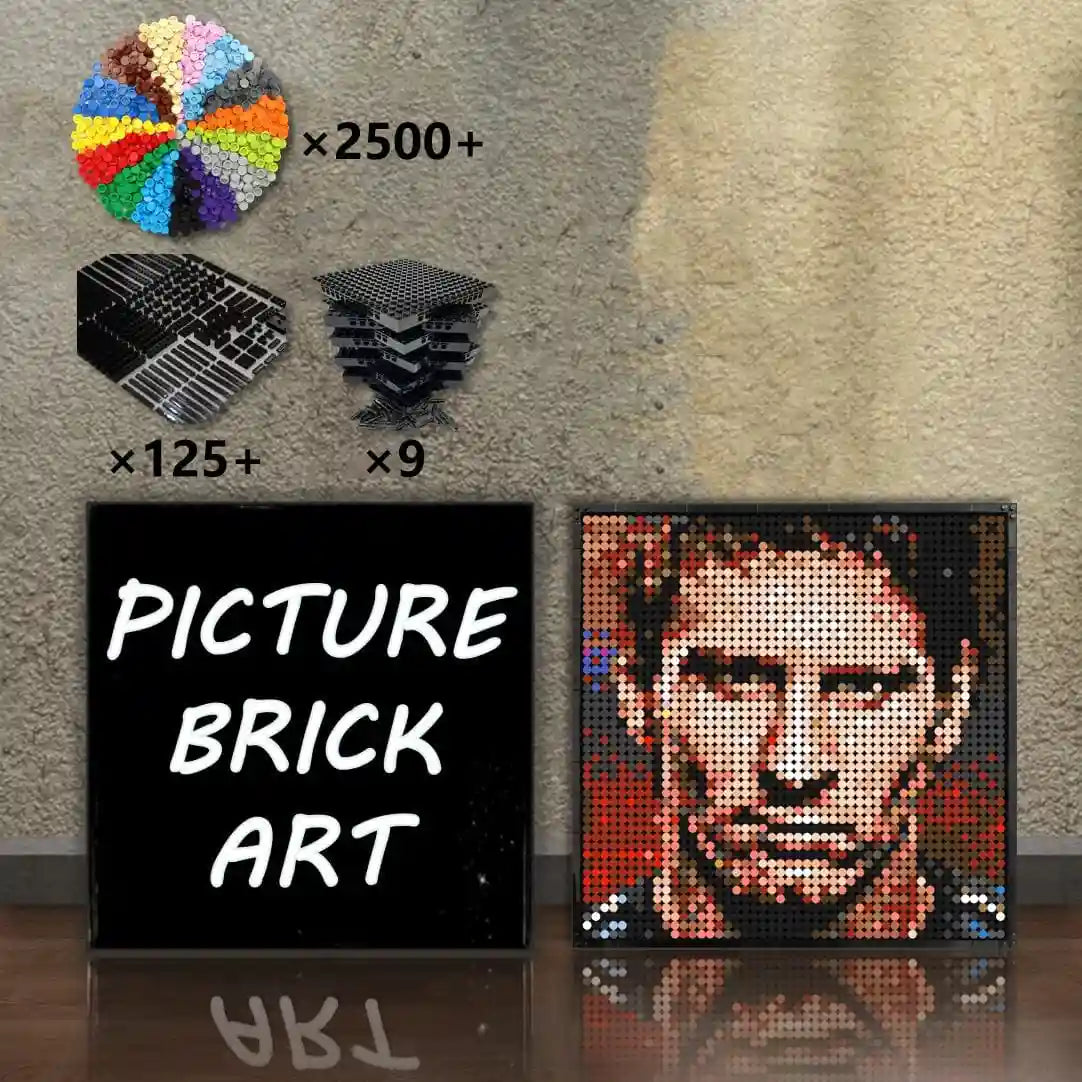 Turn any picture into unique LEGO® compatible Brick Mosaic Art