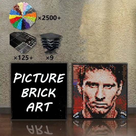 LEGO-Mosaic-Wall-Art-Messi-Portrait-Custom-Picture-48x48