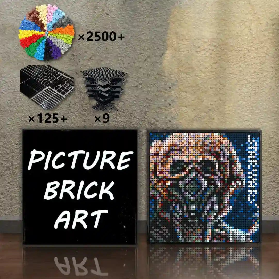 LEGO-Mosaic-Wall-Art-Plo-Koon-2-Pixel-Art-48x48
