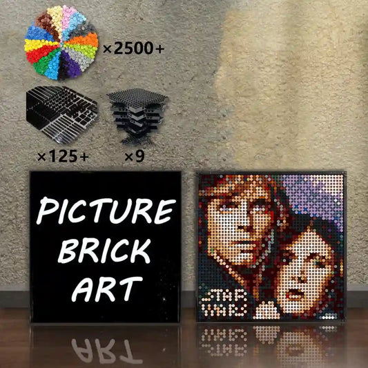    LEGO-Mosaic-Wall-Art-StarWars-Portrait-Custom-Picture-48x48
