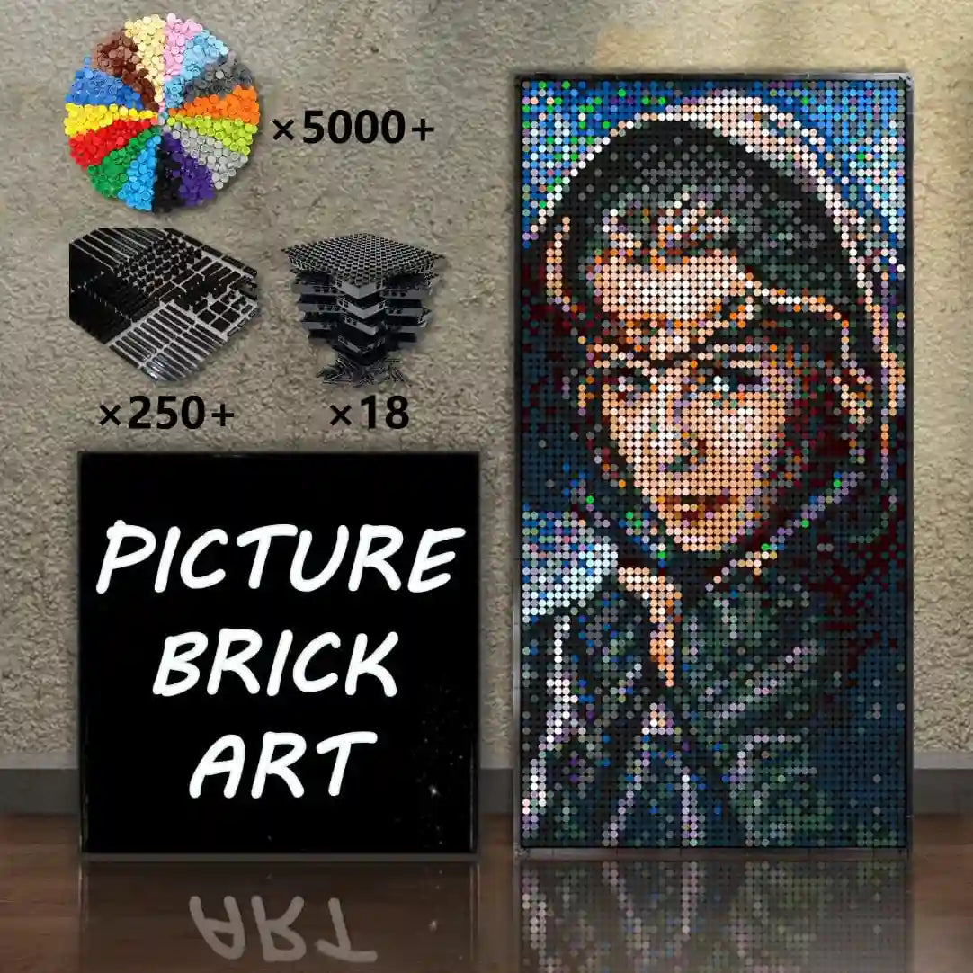 LEGO-Mosaic-Wall-Art-Sylvie-Laufeydottir-Pixel-Art-48x96