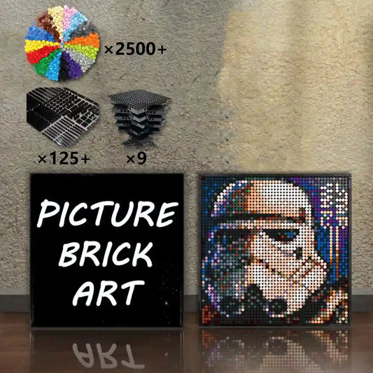 LEGO-Mosaic-Wall-Art-TK-Trooper-Portrait-Custom-Picture-48x48