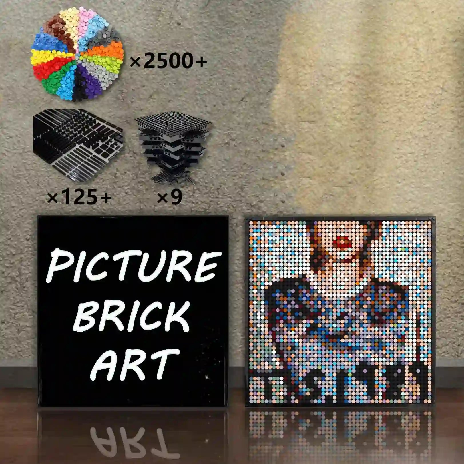  Analyzing image    LEGO-Mosaic-Wall-Art-Taylor-Swift_2_-Pixel-Art-48x48