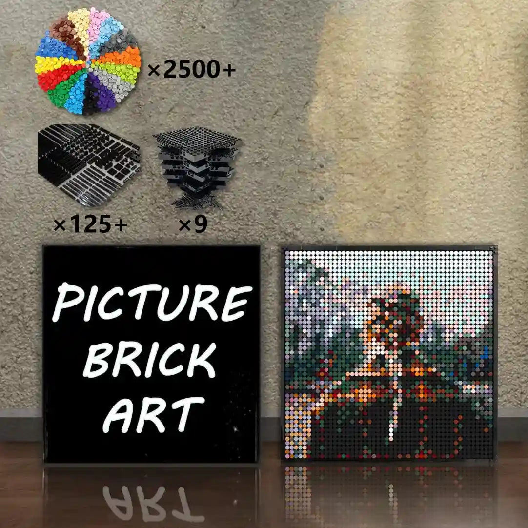 LEGO Mosaic Wall Art-Taylor Swift Portrait Custom Picture-48x48