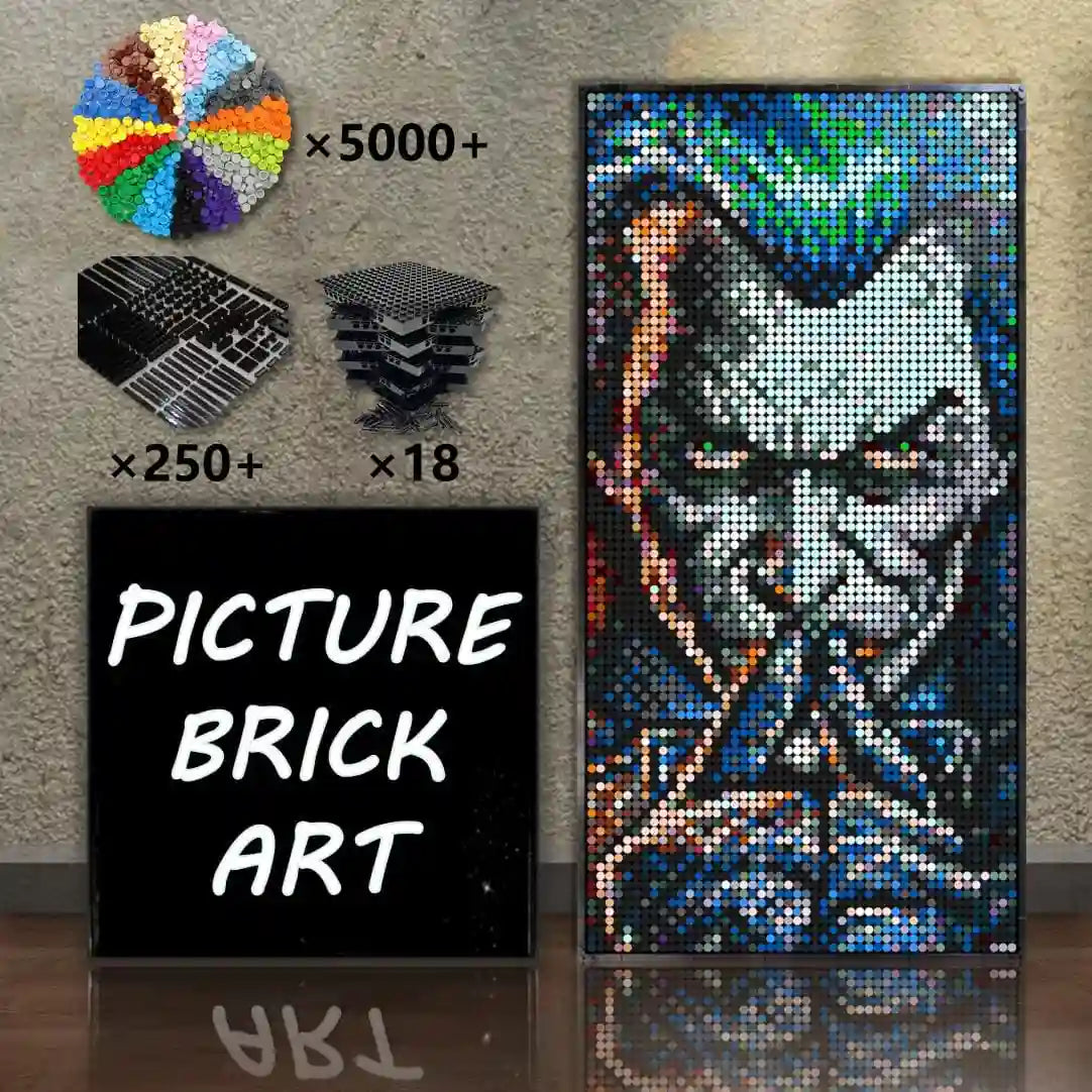 LEGO-Mosaic-Wall-Art-The-Joker-2-Pixel-Art-48x96