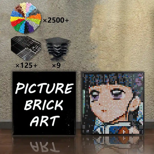 LEGO-Mosaic-Wall-Art-Tsuyuri-Kanawo-Portrait-Custom-Picture-48x48