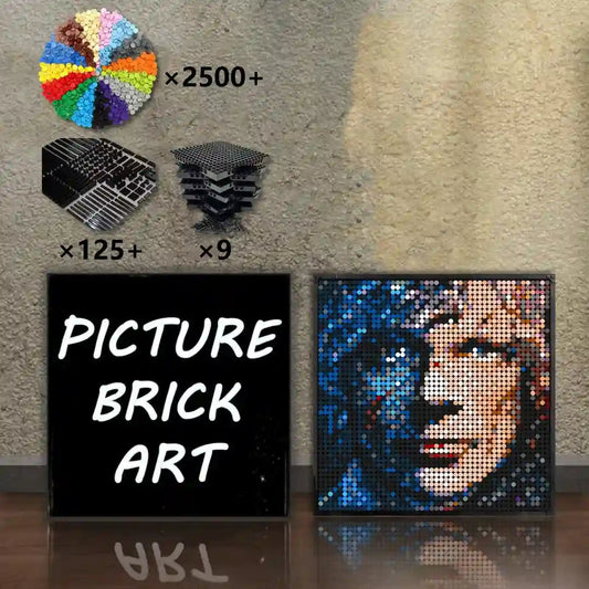 LEGO-Mosaic-Wall-Art-Tyrion-Lannister-Portrait-Custom-Picture-48x48