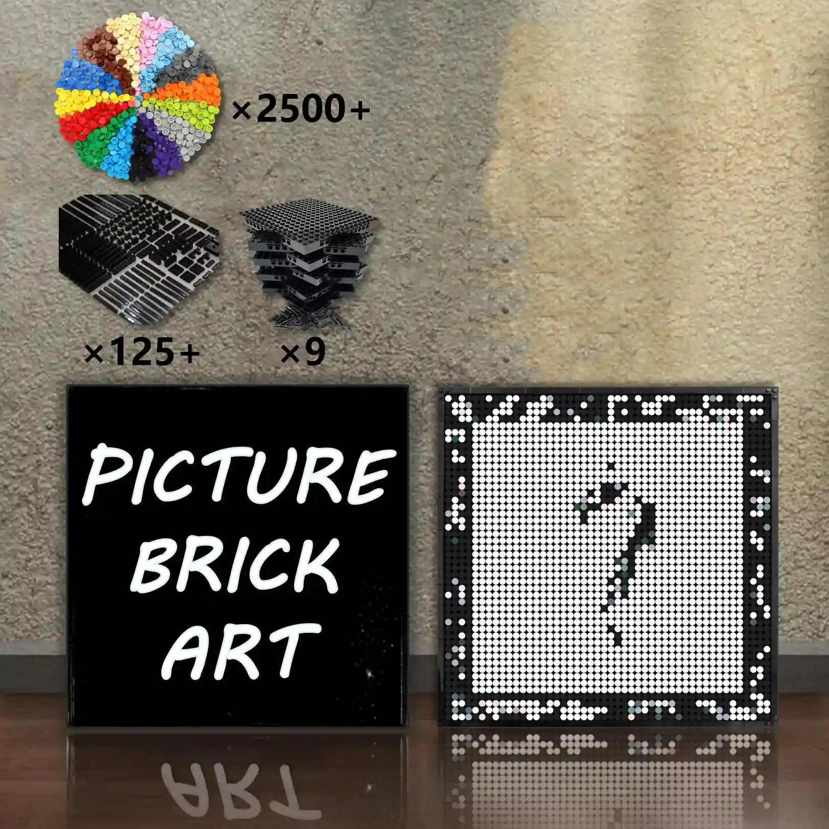LEGO Mosaic XXXTENTACION Album Cover-48x48 LEGO Mosaic XXXTENTACION Album Cover-48x48