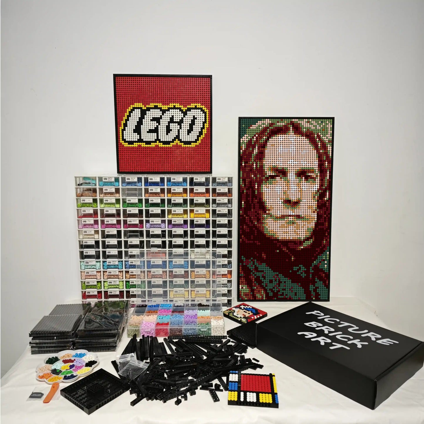 LEGO Mosaic Wall Art-Severus Snape Pixel Art-48x96