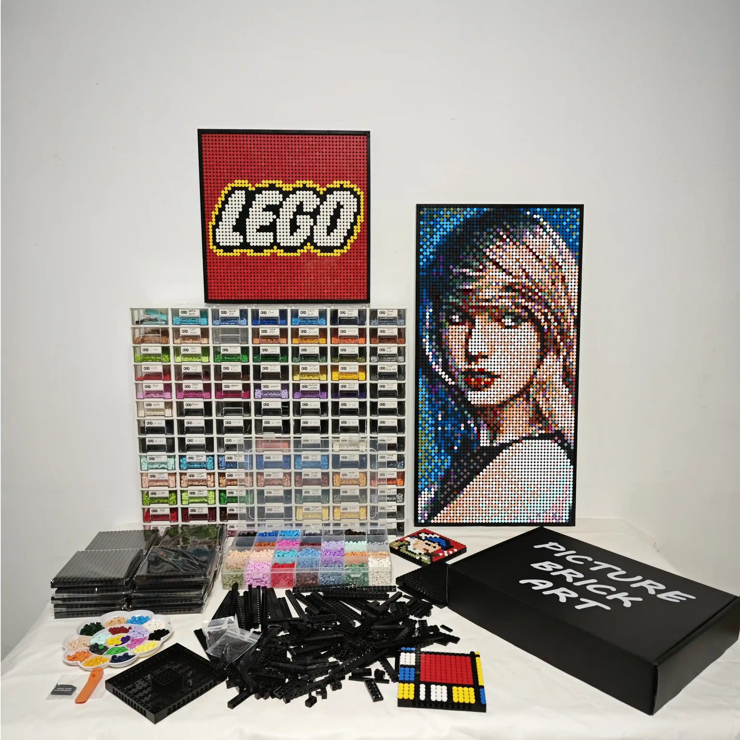 LEGO Mosaik-Wandkunst – Taylor Swift Pixelkunst – 48 x 96