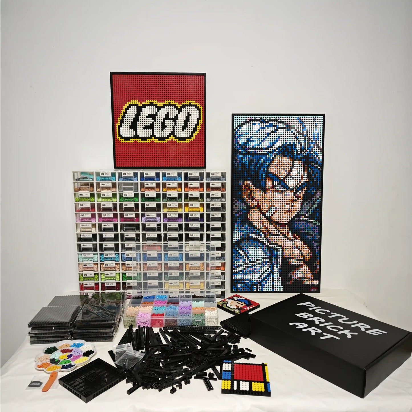 LEGO Mosaik Wandkunst-Trunks Pixel Art-48x96