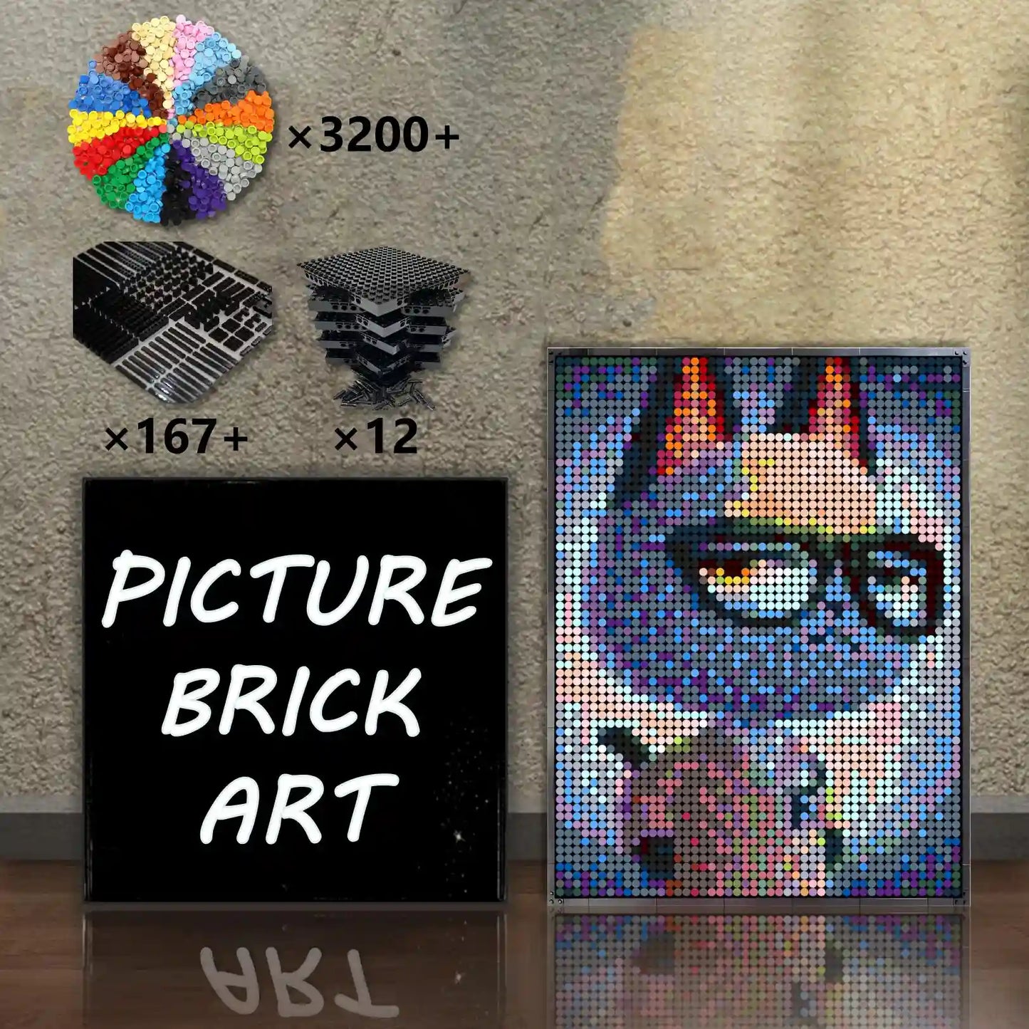 LEGO Mosaic Animal Crossing 48×64